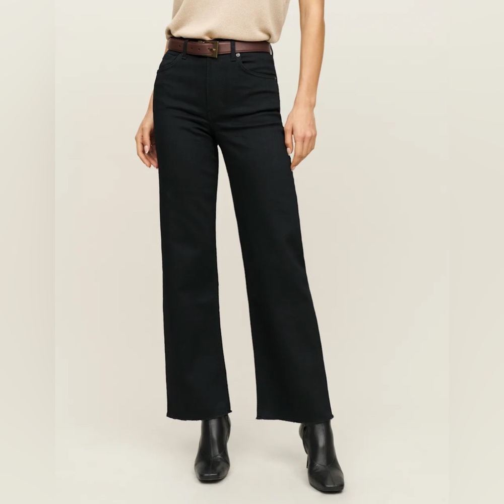 Reformation Emma High Rise Wide Leg Jeans